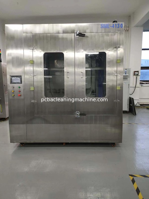 AC380V/3p/50/60Hz पीसीबी असेंबली की सफाई करने वाली मशीन 100-150 सेमी/मिनट की शुद्ध कन्वेयर गति के साथ