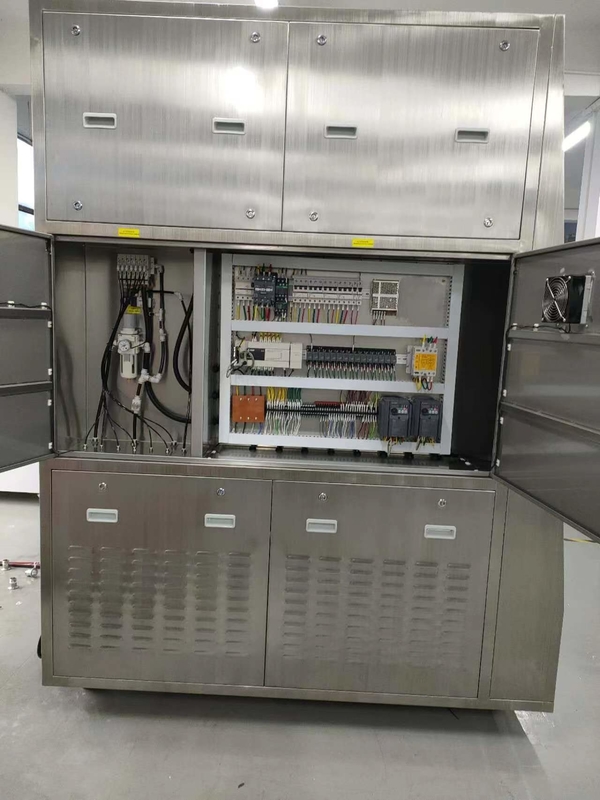 बड़े पीसीबी के लिए पीएलसी नियंत्रित पीसीबीए सफाई मशीन L4000*W1800*H1850mm 100L क्षमता