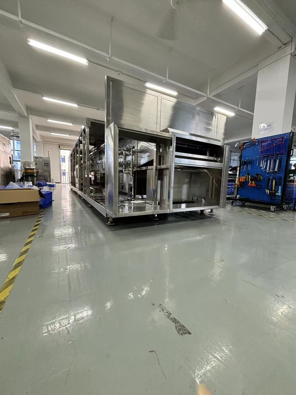 SME-8200 उच्च मात्रा वाले वेफर की सफाई के लिए केवलर ट्रांसफर नेट के साथ अर्धचालक गीला धोने का उपकरण