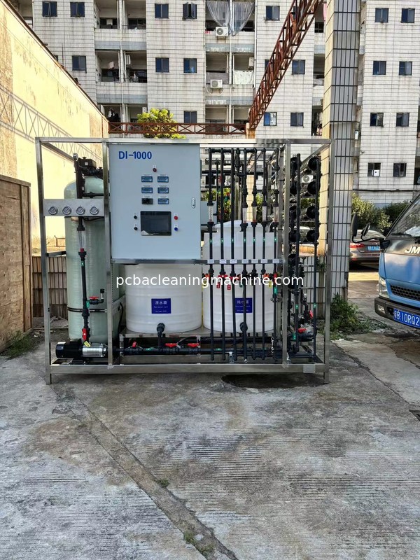 कन्वेयर स्प्रे प्रकार अर्धचालक सफाई मशीन, फिल्टर 0.01umx1pcs, आकार 600mm, वोल्टेज 380V