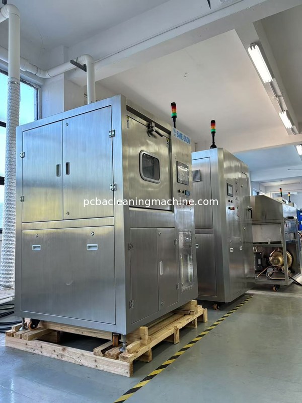 PCBA बैच टाइप स्प्रे वॉश डिफ्लक्स मशीन 3 स्प्रे मैनिफोल्ड्स 2 लेयर्स PCBA बास्केट 1वॉश कैबिनेट;