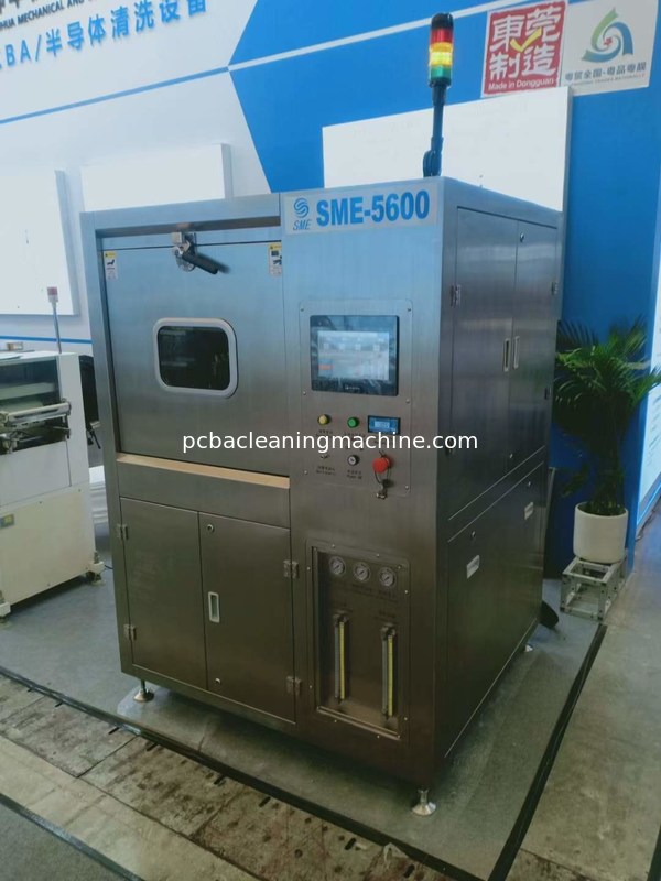 PCBA बैच टाइप स्प्रे वॉश डिफ्लक्स मशीन 3 स्प्रे मैनिफोल्ड्स 2 लेयर्स PCBA बास्केट 1वॉश कैबिनेट;
