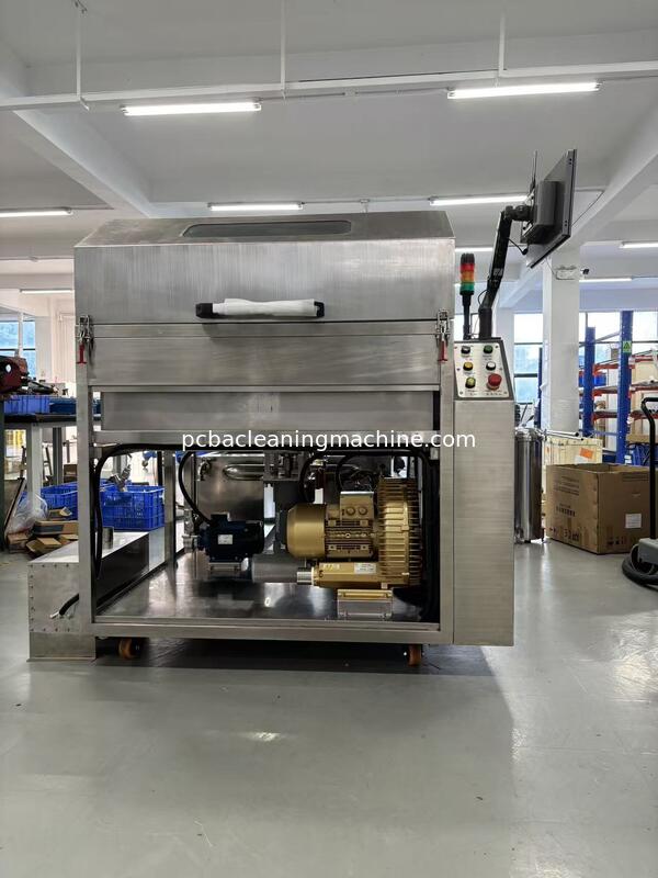 शोर का स्तर 75 डीबी से कम SME 5200 पैलेट क्लीनिंग मशीन का उपयोग तरंगों पर प्रवाह धूलों को साफ करने के लिए किया जाता है पट्टे ओवन फिक्स्चर jigs पंजा चेन जाली reflow ओवन कूलर और फिल्टर गर्म हवा सुखाने